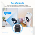 GloboStar® 86019 Επαναφορτιζόμενη Επιτραπέζια/Τοίχου IP Camera 1080P WiFi 75° Μοιρών - 6200mAh - Νυχτερινή Όραση με LED IR - Διπλή Κατέυθυνση Ομιλίας - Ανιχνευτή Κίνησης - Νυχτερινή Λήψη - Θέση SD Κάρτας Max 128GB - 25 Μέρες Stand By - Image 15