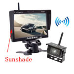 GloboStar® 86030 WiFi Έγχρωμη Κάμερα 720p CMOS HD Οπισθοπορείας Αυτοκινήτου-Φορτηγού DC 12-24V 120° με Οθόνη 7" DC 12-24V Night Capture με Parking Lines και Ασύρματο Χειριστήριο Αδιάβροχη IP65 - Image 9