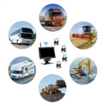 GloboStar® 86032 4 x WiFi Έγχρωμες Κάμερες 720p CMOS HD Οπισθοπορείας Αυτοκινήτου-Φορτηγού DC 12-24V 170° με Οθόνη 7" DC 12-24V Night Capture με Parking Lines και Ασύρματο Χειριστήριο Αδιάβροχη IP65 - Image 11