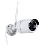 GloboStar® 86037 Ασύρματο Καταγραφικό με 4 x Camera 2MP 1080P WiFi  150° Μοιρών - Αδιάβροχο IP66 - Νυχτερινή Όραση με LED IR - Μονή Κατέυθυνση Ομιλίας - Ανιχνευτή Κίνησης - Νυχτερινή Λήψη - Λευκό - Image 3