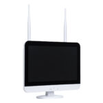 GloboStar® 86041 Ασύρματο Καταγραφικό με Οθόνη - 4 x Camera 2MP 1080P WiFi  360° Μοιρών - Αδιάβροχο IP66 - Νυχτερινή Όραση με LED IR - Διπλή Κατέυθυνση Ομιλίας - Ανιχνευτή Κίνησης - Νυχτερινή Λήψη - Λευκό - Image 9