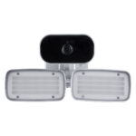 GloboStar® 86043 Προβολέας LED SMD 24W 2160lm με IP Camera 1080P 2MP WiFi 150° Μοιρών - AC 230V - με Αισθητήρα Ημέρας-Νύχτας & Ρύθμιση Χρόνου Ανάμματος - Αδιάβροχος IP66 Ψυχρό Λευκό 6000K - Ασημί - Image 4