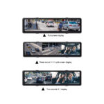 GloboStar® 86057 Καθρέπτης Αυτοκινήτου με 3 Κάμερες 3CHs AHD 1080P 170° - 4G Sim Card Slot - WiFi - GPS Navigator - Bluetooth - G Sensor - 24h Monitoring - FM Transmitter -  Νυχτερινή Όραση - Μαύρο - Image 16