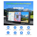 GloboStar® 86060 DVR FHD1080p Καταγραφικό Οχημάτων Smart με Οθόνη 8" Inches - WiFi - 4G Android 8.1OS - Sim Card Slot - GPS Navigator - Bluetooth - RAM2GB+ROM32GB - FM Transmitter - Dual Camera FHD1080p με WDR & Defogging Quad Core 1.5GHZ Processor - Image 10