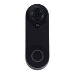 GloboStar® 86075 Επαναφορτιζόμενη Ψηφιακή Έξυπνη Camera Εξώπορτας 1080P WiFi 166° Μοιρών - 2500mAh - Νυχτερινή Όραση με LED IR - Ανιχνευτή Κίνησης - Κουδούνι - Διπλή Κατέυθυνση Ομιλίας - Μαύρο - Image 3