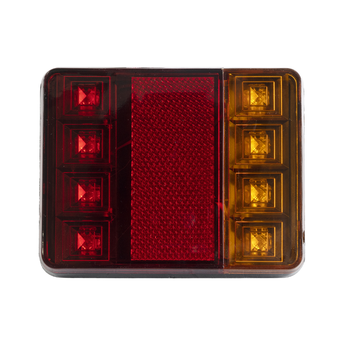 GloboStar® 79931 Ζευγάρι Universal Φανάρια για Τρέιλερ LED - DC 12V - Κόκκινο - Πορτοκαλί - Αδιάβροχα IP66 - Μ12 x Π9.5 x Υ2cm - 2 Χρόνια Εγγύηση - Image 3