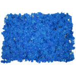 GloboStar® 78328 Συνθετικό Πάνελ Λουλουδιών - Κάθετος Κήπος Ορτανσία Μπλε Μ60 x Υ40 x Π5cm