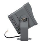 GloboStar® FLOOD-XENA 90127 Προβολέας Wall Washer με Αντιθαμβωτική Γρίλια για Φωτισμό Κτιρίων LED 24W 2520lm 10° AC 220-240V Αδιάβροχο IP65 Μ18 x Π13.5 x Υ18cm Αρχιτεκτονικό Πορτοκαλί 2200K - Γκρι Ανθρακί - 3 Χρόνια Εγγύηση - Image 3