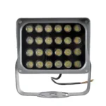 GLOBOSTAR® FLOODXENA 90130 Προβολέας Σποτ Wall Washer LED 24W 2880lm 10° AC 220-240V Αδιάβροχο IP65 Ψυχρό Λευκό 6000K - Bridgelux SMD Chip - Γκρι Ανθρακί - Μ18 x Π13.5 x Υ18cm - 3 Χρόνια Εγγύηση - Image 4