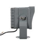 GLOBOSTAR® FLOODXENA 90131 Προβολέας Σποτ Wall Washer LED 24W 2040lm 10° AC 220-240V Αδιάβροχο IP65 Μπλε - Bridgelux SMD Chip - Γκρι Ανθρακί - Μ18 x Π12 x Υ18cm - 3 Χρόνια Εγγύηση - Image 2