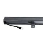 GLOBOSTAR® WASHER-MARGO 90152 Μπάρα Φωτισμού Wall Washer LED 24W 2760lm 30° DC 24V Αδιάβροχο IP65 Φυσικό Λευκό 4500K Dimmable - Γκρι Ανθρακί - Μ100 x Π4 x Υ5cm - 3 Χρόνια Εγγύηση - Image 6