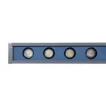 GLOBOSTAR® WASHER-MARGO 90152 Μπάρα Φωτισμού Wall Washer LED 24W 2760lm 30° DC 24V Αδιάβροχο IP65 Φυσικό Λευκό 4500K Dimmable - Γκρι Ανθρακί - Μ100 x Π4 x Υ5cm - 3 Χρόνια Εγγύηση - Image 7