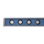GLOBOSTAR® WASHER-MARGO 90154 Μπάρα Φωτισμού Wall Washer LED 24W 2040lm 30° DC 24V Αδιάβροχο IP65 Μπλε Dimmable - Γκρι Ανθρακί - Μ100 x Π4 x Υ6.4cm - 3 Χρόνια Εγγύηση - Image 7