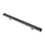 GloboStar® WASHER-GAIA 90215 Μπάρα Φωτισμού Wall Washer LED 144W 12960lm 10° DC 24V Αδιάβροχο IP67 L100 x W7.3 x H4.3cm Θερμό Λευκό 2700K - Ασημί - 3 Years Warranty - Image 2