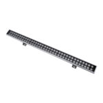 GloboStar® WASHER-GAIA 90216 Μπάρα Φωτισμού Wall Washer LED 144W 12240lm 10° DC 24V Αδιάβροχο IP67 L100 x W7.3 x H4.3cm RGBW DMX512 - Ασημί - 3 Years Warranty - Image 2