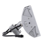 GloboStar® FLOOD-TENA 90222 Προβολέας Wall Washer για Φωτισμό Κτιρίων LED 72W 6120lm 10° DC 24V Αδιάβροχο IP65 L29.8 x W15.5 x H18cm RGBW DMX512 - Ασημί - 3 Years Warranty - Image 5