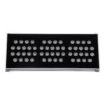 GloboStar® FLOOD-TENA 90224 Προβολέας Wall Washer για Φωτισμό Κτιρίων LED 108W 9180lm 10° DC 24V Αδιάβροχο IP65 Μ43.5 x Π15.5 x Υ18cm RGBW DMX512 - Ασημί - 3 Years Warranty - Image 3