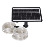 GloboStar® 90257 Αυτόνομο Ηλιακό Σετ Φωτοσωλήνα 20m LED 11W 1540lm με Ενσωματωμένη Μπαταρία 10000mAh - Φωτοβολταϊκό Πάνελ & Αισθητήρα Ημέρας-Νύχτας Αδιάβροχο IP65 - Θερμό Λευκό 3000K - Image 2