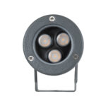 GloboStar® TREELIGHT-TZINA 90350 Σποτ Φωτισμού Ειδικό για Φυτά - Δέντρα με Βάση Κήπου / Καρφωτό LED 3W 255lm 10° DC 24V Αδιάβροχο IP65 L10.5 x W7.5 x H7.5cm Αρχιτεκτονικό Πορτοκαλί 2200K - Γκρι Ανθρακί - 3 Years Warranty - Image 7
