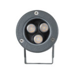 GloboStar® TREELIGHT-TZINA 90351 Σποτ Φωτισμού Ειδικό για Φυτά - Δέντρα με Βάση Κήπου / Καρφωτό LED 3W 270lm 10° DC 24V Αδιάβροχο IP65 L10.5 x W7.5 x H7.5cm Θερμό Λευκό 3000K - Γκρι Ανθρακί - 3 Years Warranty - Image 7