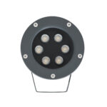 GloboStar® TREELIGHT-TZINA 90354 Σποτ Φωτισμού Ειδικό για Φυτά - Δέντρα με Βάση Κήπου / Καρφωτό LED 6W 540lm 10° DC 24V Αδιάβροχο IP65 L14 x W12.5 x H12.5cm Θερμό Λευκό 3000K - Γκρι Ανθρακί - 3 Years Warranty - Image 7