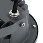GloboStar® TREELIGHT-TZINA 90354 Σποτ Φωτισμού Ειδικό για Φυτά - Δέντρα με Βάση Κήπου / Καρφωτό LED 6W 540lm 10° DC 24V Αδιάβροχο IP65 L14 x W12.5 x H12.5cm Θερμό Λευκό 3000K - Γκρι Ανθρακί - 3 Years Warranty - Image 9