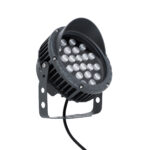 GloboStar® TREELIGHT-VINA 90361 Σποτ Φωτισμού με Αντιθαμβωτική Γρίλια Ειδικό για Φυτά - Δέντρα με Βάση Κήπου / Καρφωτό LED 24W 2280lm 10° DC 24V Αδιάβροχο IP65 L21.5 x W18.3 x H14cm Φυσικό Λευκό 4500K - Γκρι Ανθρακί - 3 Years Warranty - Image 3