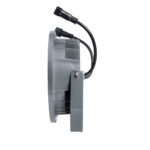 GloboStar® TREELIGHT-RIVA 90366 Σποτ Φωτισμού Ειδικό για Φυτά - Δέντρα με Βάση Κήπου / Καρφωτό LED 24W 2040lm 10° DC 24V Αδιάβροχο IP67 Φ20.5 x Υ6.5cm RGBW DMX512 - Γκρι Ανθρακί - 3 Years Warranty - Image 4