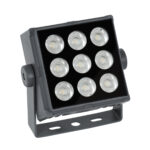 GloboStar® FLOOD-TINY 90367 Προβολέας Wall Washer για Φωτισμό Κτιρίων LED 27W 2295lm 3° DC 24V Αδιάβροχο IP65 L13.8 x W16.4 x H7cm Αρχιτεκτονικό Πορτοκαλί 2200K - Γκρι Ανθρακί - 3 Years Warranty - Image 2