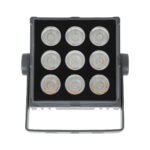 GloboStar® FLOOD-TINY 90367 Προβολέας Wall Washer για Φωτισμό Κτιρίων LED 27W 2295lm 3° DC 24V Αδιάβροχο IP65 L13.8 x W16.4 x H7cm Αρχιτεκτονικό Πορτοκαλί 2200K - Γκρι Ανθρακί - 3 Years Warranty - Image 6