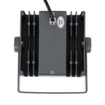 GloboStar® FLOOD-TINY 90367 Προβολέας Wall Washer για Φωτισμό Κτιρίων LED 27W 2295lm 3° DC 24V Αδιάβροχο IP65 L13.8 x W16.4 x H7cm Αρχιτεκτονικό Πορτοκαλί 2200K - Γκρι Ανθρακί - 3 Years Warranty - Image 7