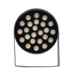 GloboStar® FLOOD-NIGMA 90378 Προβολέας Wall Washer με Αντιθαμβωτική Γρίλια για Φωτισμό Κτιρίων LED 24W 2160lm 30° DC 24V Αδιάβροχο IP65 L15 x W15 x H9.1cm Θερμό Λευκό 3000K - Γκρι Ανθρακί - 3 Years Warranty - Image 6