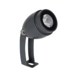 GloboStar® TREELIGHT-TREEGAL 90460 Σποτ Φωτισμού Ειδικό για Φυτά - Δέντρα με Βάση Μπετού & Κορμού LED 3W 315lm 15° DC 24V Αδιάβροχο IP67 Φ5 x Υ14.7cm Αρχιτεκτονικό Πορτοκαλί 2200K - Γκρι Ανθρακί - 3 Years Warranty - Image 2