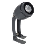 GloboStar® TREELIGHT-TREEGAL 90463 Σποτ Φωτισμού Ειδικό για Φυτά - Δέντρα με Βάση Μπετού & Κορμού LED 3W 315lm 15° DC 24V Αδιάβροχο IP67 Φ5 x Υ14.7cm RGBW DMX512 - Γκρι Ανθρακί - 3 Years Warranty - Image 3