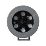 GloboStar® TREELIGHT-TREESPO 90471 Σποτ Φωτισμού Ειδικό για Φυτά - Δέντρα LED 12W 1260lm 15° DC 24V Αδιάβροχο IP67 Μ9 x Π11 x Υ9cm RGBW DMX512 - Γκρι Ανθρακί - 3 Years Warranty - Image 3