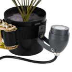 GloboStar® 90476 Βάση Αλουμίνιου για Στήριξη σε Ιμάντα (U) Τοποθέτησης για Σποτ και Προβολείς Αρχιτεκτονικού Φωτισμού Φυτών και Δέντρων Γκρι Ανθρακί Μ4.3 x Π1.8 x Υ2cm - Image 7