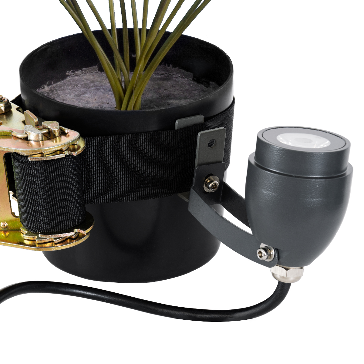 GloboStar® 90480 Ιμαντας Στηριξης με Καστάνια Μήκους 200cm για Βάση Αλουμίνιου (U) για Τοποθέτηση Σποτ και Προβολέων Αρχιτεκτονικού Φωτισμού Φυτών και Δέντρων Μ200cm - Image 11