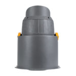 GloboStar® FLOOD-SIMA 90494 Κινούμενος Προβολέας - Σποτ Φωτισμού Wall Washer με Αντιθαμβωτική Γρίλια για Φωτισμό Κτιρίων LED 24W 2040lm 30° DC 24V Αδιάβροχο IP67 Μ14.5 x Π24.2 x Υ22.5cm RGBW DMX512 - Γκρι Ανθρακί - 3 Years Warranty - Image 5