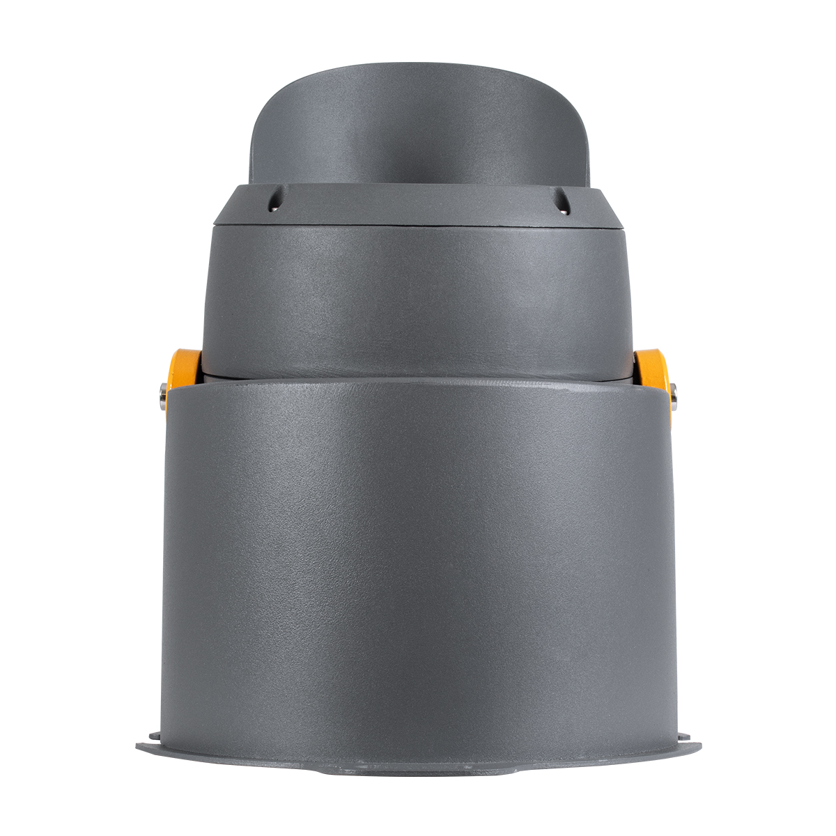 GloboStar® FLOOD-SIMA 90495 Κινούμενος Προβολέας - Σποτ Φωτισμού Wall Washer με Αντιθαμβωτική Γρίλια για Φωτισμό Κτιρίων LED 36W 3240lm 30° DC 24V Αδιάβροχο IP67 Μ21 x Π26 x Υ27cm Θερμό Λευκό 2700K - Γκρι Ανθρακί - 3 Years Warranty - Image 4