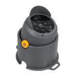 GloboStar® FLOOD-SIMA 90496 Κινούμενος Προβολέας - Σποτ Φωτισμού Wall Washer με Αντιθαμβωτική Γρίλια για Φωτισμό Κτιρίων LED 36W 3060lm 30° DC 24V Αδιάβροχο IP67 Μ21 x Π26 x Υ27cm RGBW DMX512 - Γκρι Ανθρακί - 3 Years Warranty - Image 2