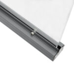 GloboStar® WASHER-PLEXI 90499 Μπάρα Φωτισμού Wall Washer LED 12W 1020lm 15° DC 24V Αδιάβροχο IP65 με Plexiglass Μοριακού Φωτισμού Μ100 x Π3.3 x Υ100cm Πολύχρωμο RGBW DMX512 - Γκρι Ανθρακί - 3 Χρόνια Εγγύηση - Image 11