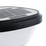 GloboStar® SOLARMIS 90521 LED Solar Bollard Light Κολωνάκι Κήπου Εξωτερικού Χώρου 10W 180lm 120° με Ενσωματωμένο Φωτοβολταϊκό Panel 6V 5W & Επαναφορτιζόμενη Μπαταρία Li-ion 3.2V 6000mAh με Αισθητήρα Ημέρας-Νύχτας - Αδιάβροχο IP65 Φ26 x Υ60cm Ψυχρό Λευκό 6000K - 2 Χρόνια Εγγύηση - Image 6