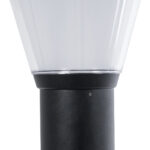 GloboStar® SOLARDIS 90523 LED Solar Bollard Light Κολωνάκι Κήπου Εξωτερικού Χώρου 10W 180lm 120° με Ενσωματωμένο Φωτοβολταϊκό Panel 6V 5W & Επαναφορτιζόμενη Μπαταρία Li-ion 3.2V 6000mAh με Αισθητήρα Ημέρας-Νύχτας - Αδιάβροχο IP65 Φ24 x Υ88cm Ψυχρό Λευκό 6000K - 2 Χρόνια Εγγύηση - Image 7