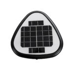 GloboStar® NATURE 90532 Αυτόνομο Ηλιακό Φωτιστικό Κήπου - Κολωνάκι Αρχιτεκτονικού Φωτισμού Εξωτερικού Χώρου LED 10W 330lm 120° με Ενσωματωμένο Φωτοβολταϊκό Panel 6V 2W & Επαναφορτιζόμενη Μπαταρία Li-ion 3.2V 1800mAh με Αισθητήρα Ημέρας-Νύχτας - Αδιάβροχο IP65 - Σώμα Αλουμινίου & ABS - Μ26 x Π26 x Υ30cm - Ψυχρό Λευκό 6000K - Μαύρο - 2 Χρόνια Εγγύηση - Image 3