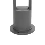 GLOBOSTAR® KIPARIO 90542 Φωτιστικό Κολωνάκι Κήπου LED 15W 1500lm 60° AC 220-240V Αδιάβροχο IP65 Θερμό Λευκό 2700K - Γκρι Ανθρακί - Μ20 x Π20 x Υ58cm - 3 Χρόνια Εγγύηση - Image 7