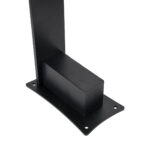 GloboStar® GREENERY 90544 Φωτιστικό Κήπου - Κολωνάκι Αρχιτεκτονικού Φωτισμού Εξωτερικού Χώρου LED 15W 1500lm 120° AC 220-240V - Αδιάβροχο IP65 - Σώμα Αλουμινίου & ABS - Μ8 x Π15 x Υ70cm - Θερμό Λευκό 2700K - Μαύρο - 2 Χρόνια Εγγύηση - Image 4