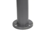 GLOBOSTAR® WHISPER 90548 Φωτιστικό Κολωνάκι Κήπου με Ντουί 1 x E27 AC 220-240V Αδιάβροχο IP65 - Γκρι Ανθρακί - Μ27 x Π27 x Υ79cm - Image 6