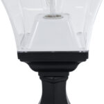 GloboStar® DIRAHIO 90552 Φωτιστικό Εξωτερικού Χώρου με Ντουί 1 x E27 AC 220-240V Αδιάβροχο IP65 Μ32 x Π32 x Υ52cm - 5 Χρόνια Εγγύηση - Image 4