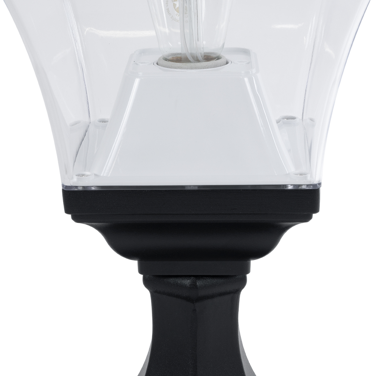 GloboStar® DIRAHIO 90552 Φωτιστικό Εξωτερικού Χώρου με Ντουί 1 x E27 AC 220-240V Αδιάβροχο IP65 Μ32 x Π32 x Υ52cm - 5 Χρόνια Εγγύηση - Image 4