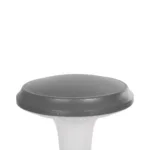 GLOBOSTAR® WHISPER 90553 Φωτιστικό Κολωνάκι Κήπου με Ντουί 1 x E27 AC 220-240V Αδιάβροχο IP65 - Γκρι Ανθρακί - Μ27 x Π27 x Υ29cm - Image 5